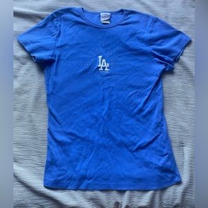 Y2K women’s Los Angeles Dodgers shirt. Size:L